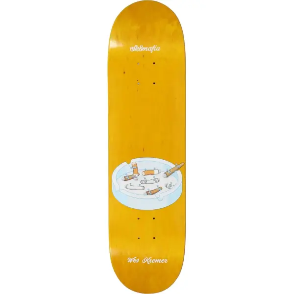 Skateboard Deck Sk8mafia Wes Kremer Hacked (8.25" - Gelb)