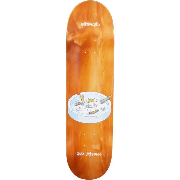 Skateboard Deck Sk8mafia Wes Kremer Hacked (8.25" - Orange)