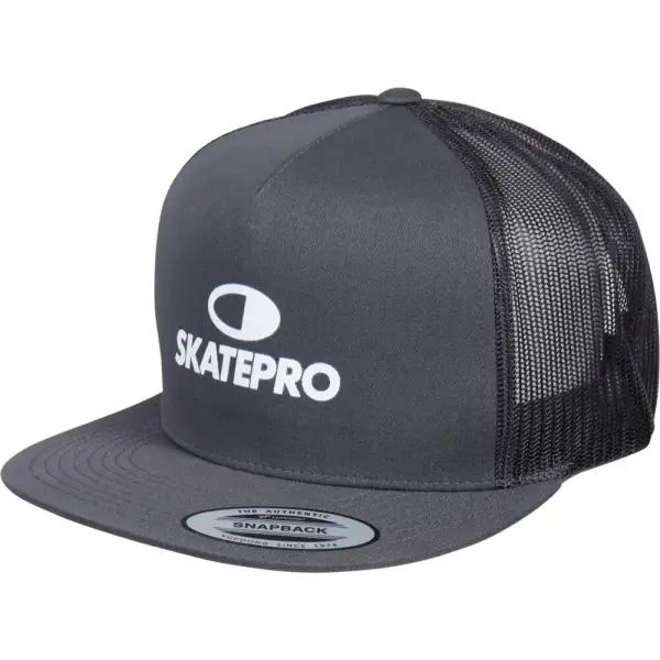 Trucker Cap SkatePro Classic (Grau/Weiß)