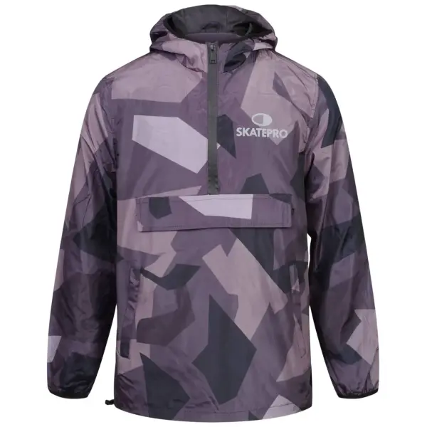 SkatePro Graphic Anorak (XS - Grey Camo)