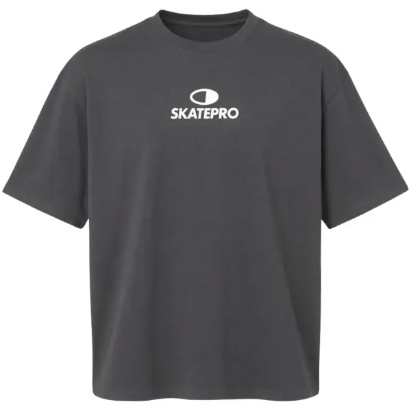 T-Shirt SkatePro Heavy Box (S - Asphalt)