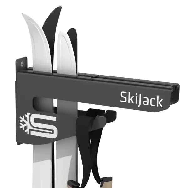 Skijack Wall Ski En Snowboard Hanger (Grijs)