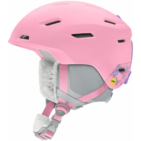 Skihjelm Smith Descend Junior MIPS (S - Matte Pink)