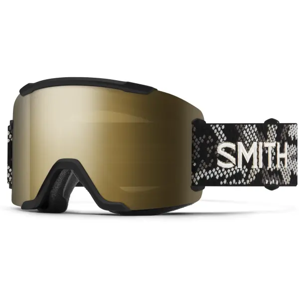 Skibriller Smith Squad (Cp Sun Black Gold Mirror/Cp Storm Blue S)