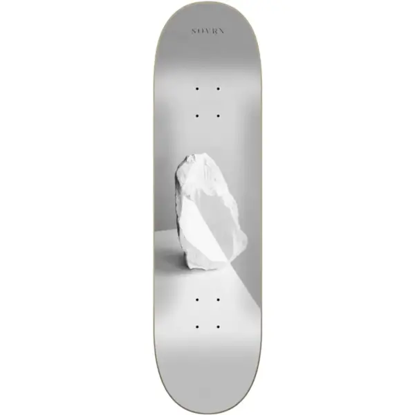Skateboard Deck Sovrn Erratics (8.38" - Weiß)
