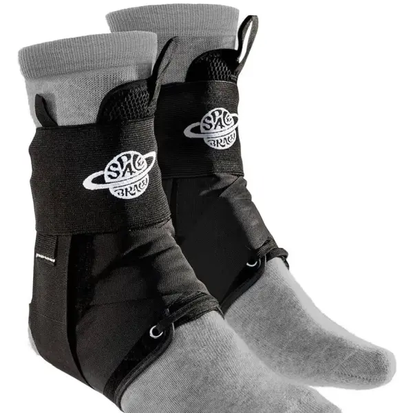 Space Brace 2.0 Knöchel Brace (L - Schwarz)