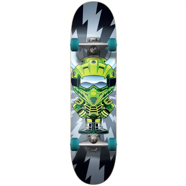 Skateboard Komplettboard Speed Demons Supercross Soft Top (7.0" - Grün)