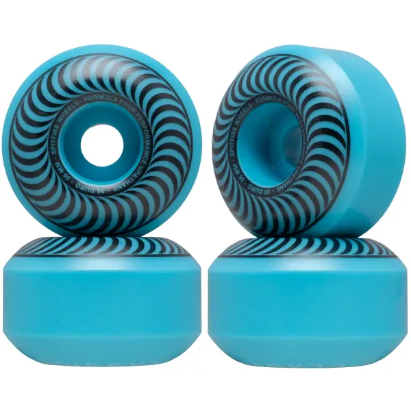 Skateboard Hjul Spitfire Chroma Classic Blå 99duro (56mm - Blå)