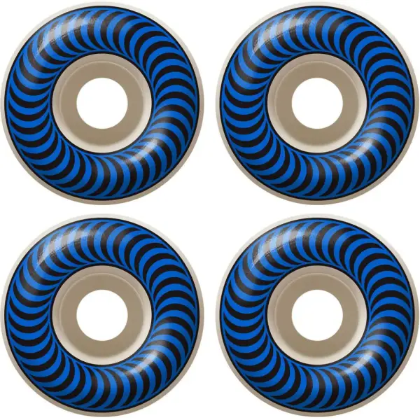 Skateboard Rollen Spitfire Classic 4 Stk. (56mm - Blau)