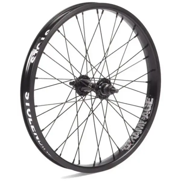 BMX Rad Stolen 18" Rampage Vorne (18" - Schwarz)