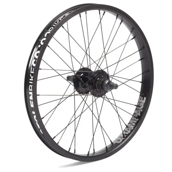 BMX Hinterrad Stolen 18" Rampage Cassette (Schwarz - Right hand drive)