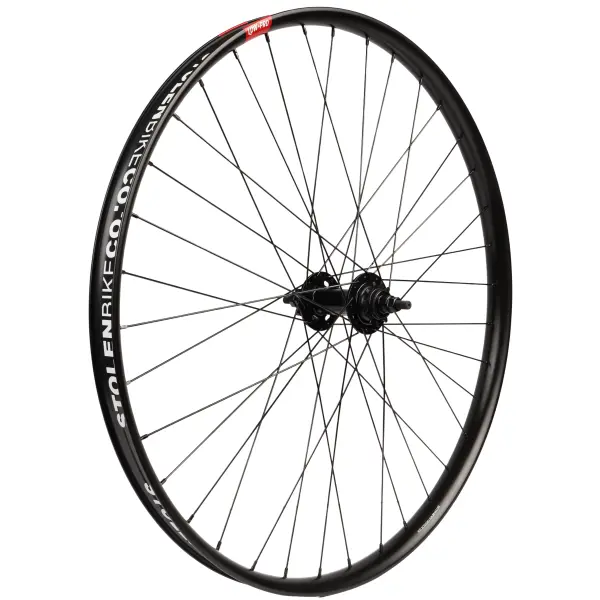 BMX Hinterrad Stolen 29" Rampage Street Disk Cassette (Schwarz - Right hand drive)