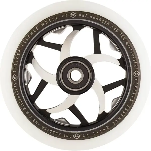 Stunt Scooter Rolle Striker Essence V3 White (110mm - Schwarz)