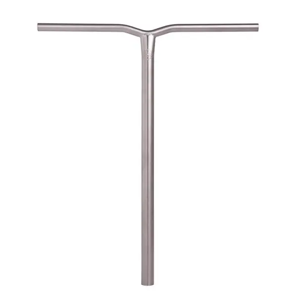 Stunt Scooter Bar Striker Titanium V2 Bend (600mm - Raw)