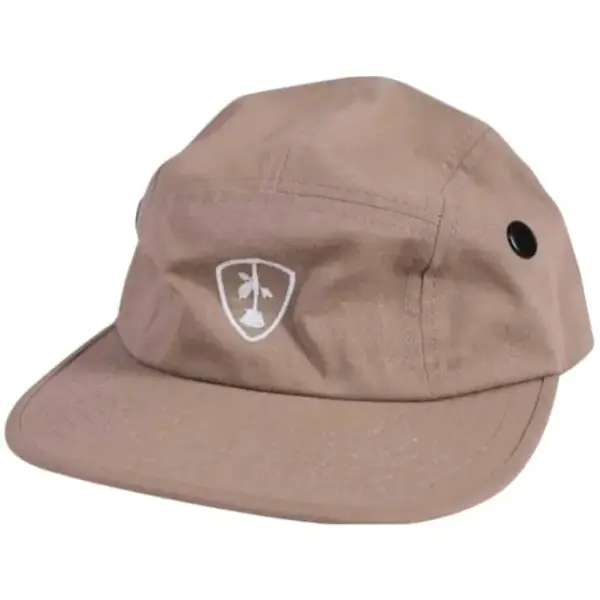 Subrosa Embroidered Shield Camp Cap (Tan)