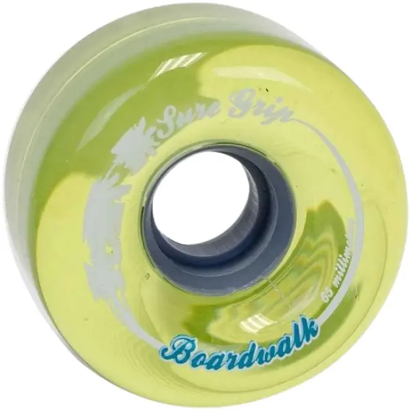 Rulleskøjte Hjul Side By Side SureGrip Boardwalk 8-Pak (65mm - Key Lime)