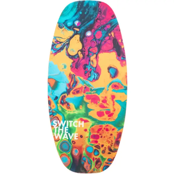Skimboard Switch Boards Flow Abstract (40" - Blauw)