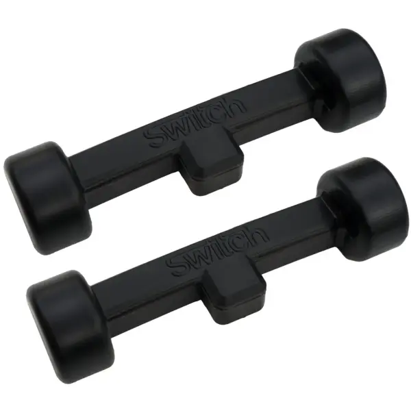 Switch Boards Skateboard Training Trucks (20cm - Schwarz)