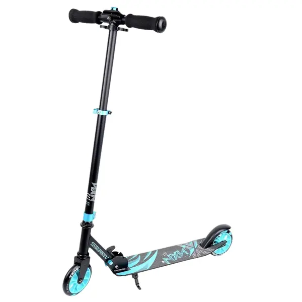 Tempish Nixin 125 AL II hopf&auml;llbar sparkcykel (Bl&aring;)