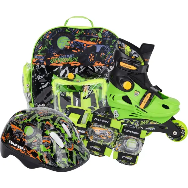 Inliner Kinder Tempish Racer Baby (Grün - 26-29)