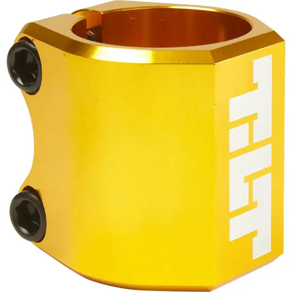 Stunt Scooter Clamp Tilt Classic Double (Gold)