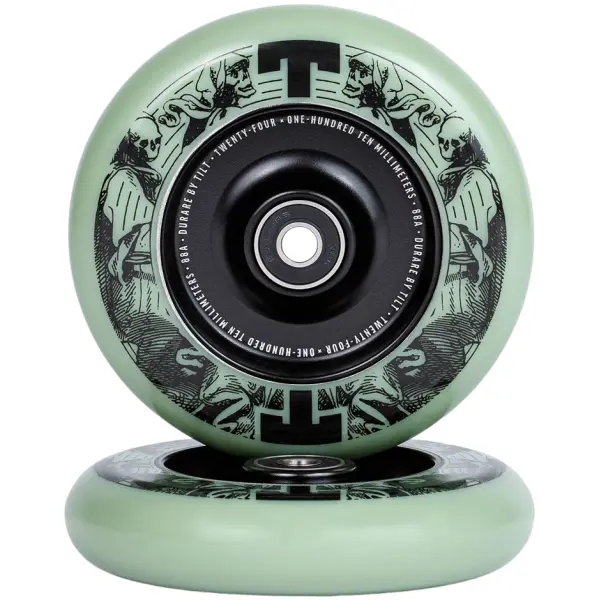 Hjul Til Løbehjul Tilt Durare Selects Phantom (110mm - Grøn)