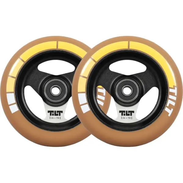 Stunt Scooter Rollen Tilt Stage I 2 Stk. (120mm - Gold Stripe)