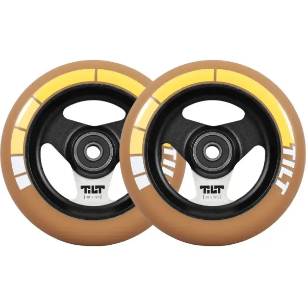 Stunt Scooter Rollen Tilt Stage I Wide 2 Stk. (120mm - Gold Stripe)