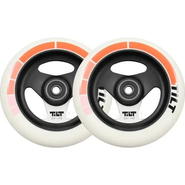 Stunt Scooter Rollen Tilt Stage I Wide 2 Stk. (120mm - Red Stripe)