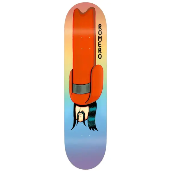 Skateboard Deck Toy Machine Leo Romero Pro (8" - Romero Tall Hat)