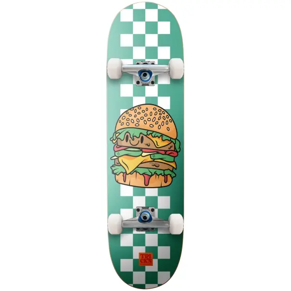 Skateboard Komplettboard Tricks Happy Meat Midi (8.25" - Grün)