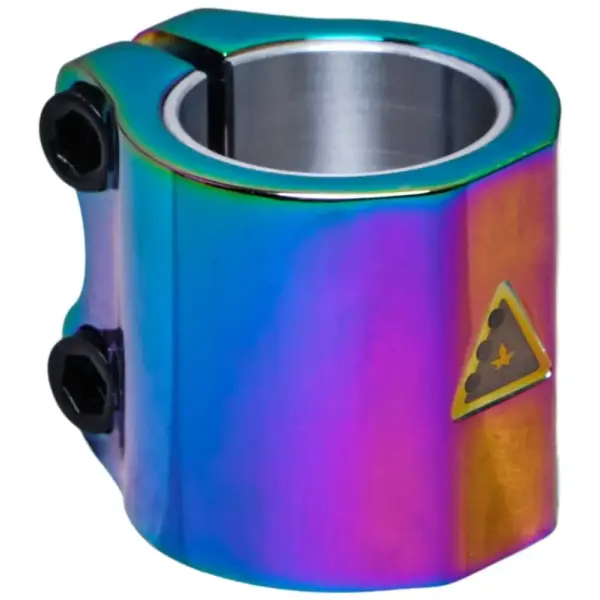 Kickbike Clamp Trynyty Simple Double (Oil Slick)