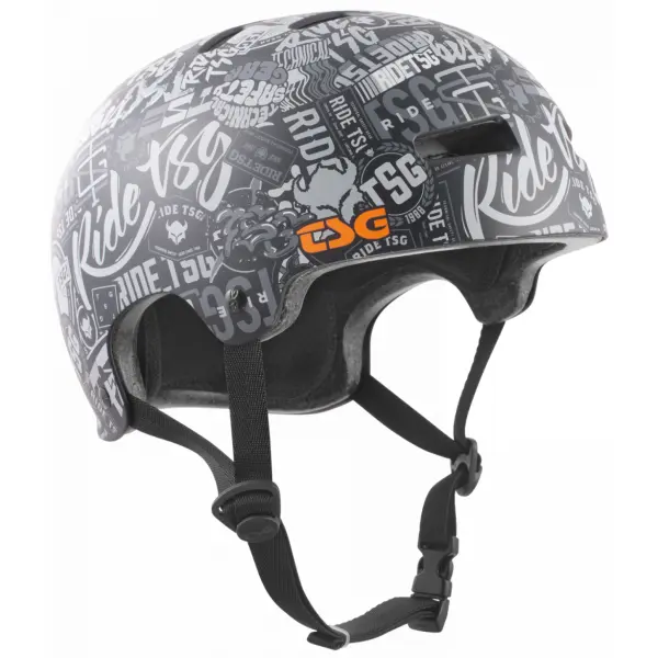 Skaterhjelm TSG Evolution Graphic Design (S/M - Stickerbomb)