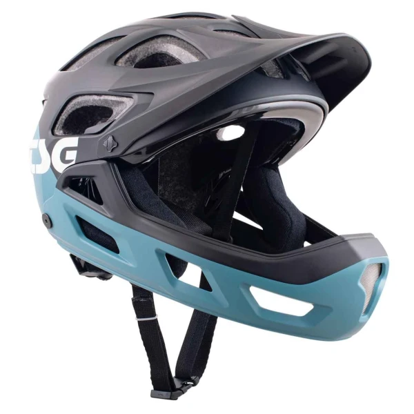 BMX Helm TSG Seek Fr Graphic Design (S/M - Schwarz/Blau)
