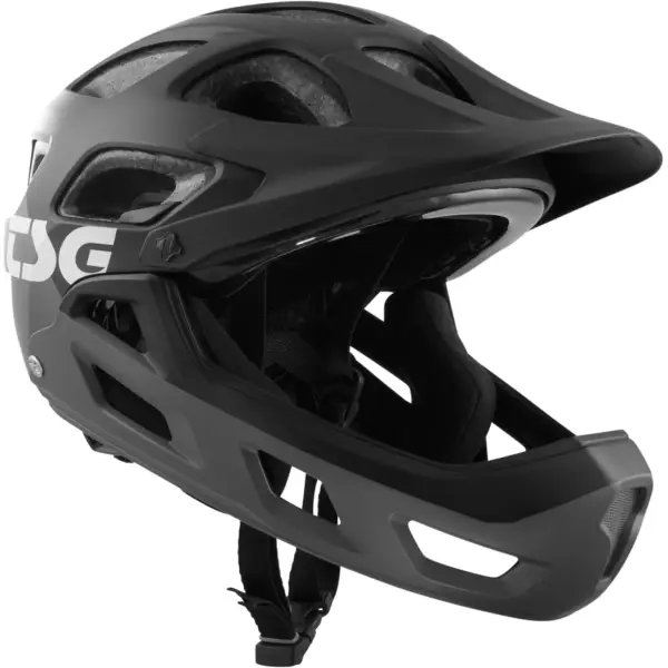 Helm TSG Seek Youth Graphic Design BMX Fullface (XXS/XS - Zwart)