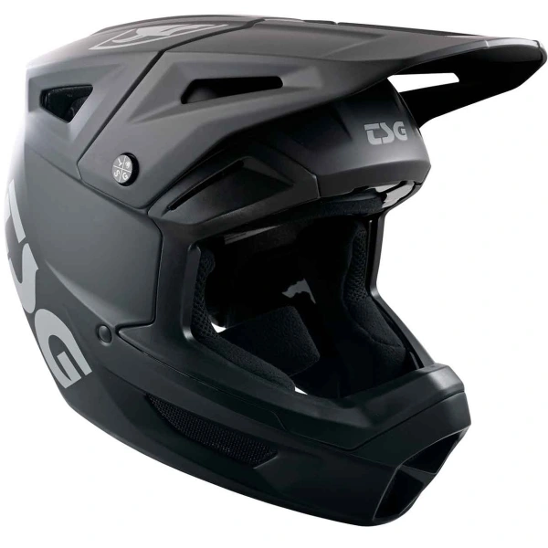 TSG Sentinel Fullface Hjelm Satin Black