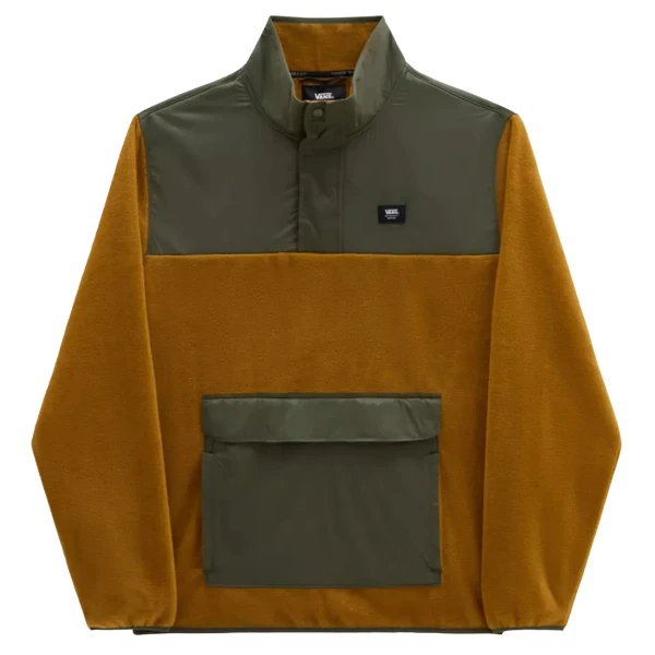 Jas Vans Mammoth PO Fleece (S - Golden Brown / Grape Leaf)