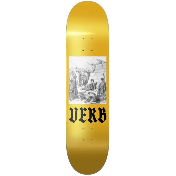 Skateboard Deck Verb Biblical (8.375" - Stoned)