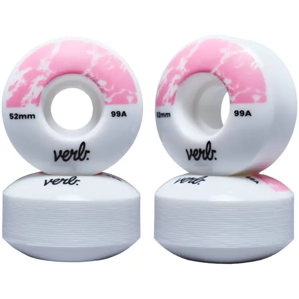 Skateboard Hjul Verb Dip 99A 4-Pak (52mm - Marbel Pink)