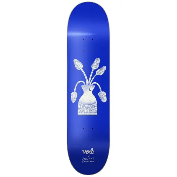 Skateboard Deck Verb Vase Series (8.325" - Obsidian Night)