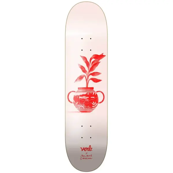 Skateboard Deck Verb Vase Series (8" - Rose Water)