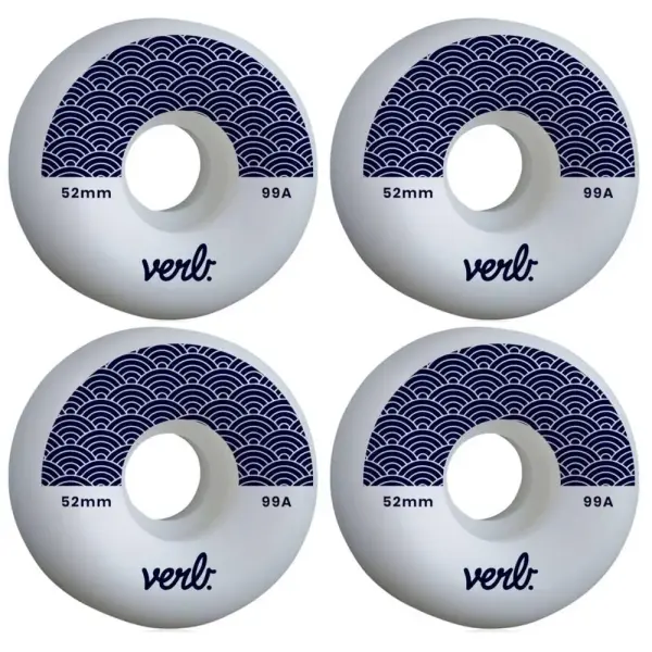 Skateboard Rollen Verb Wave 4 Stk. (52mm - Navy)
