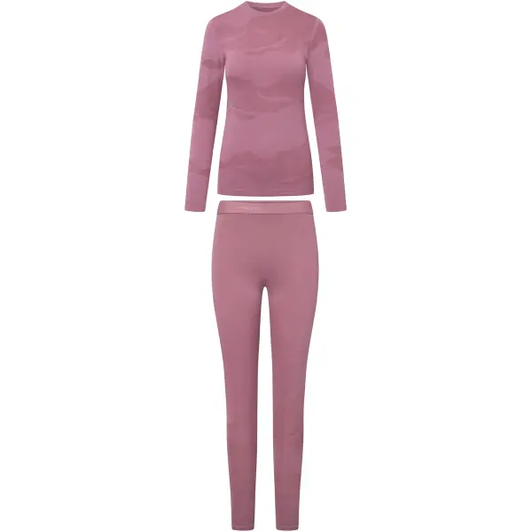 VIKING Gasher Lady Set Merino dameundertøj, lyserød, størrelse L