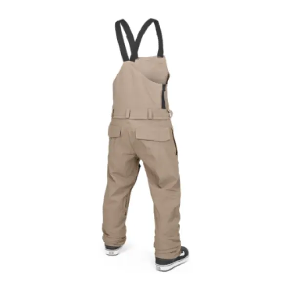 Volcom Roan Bib Overall (XL - Chestnut Brown)