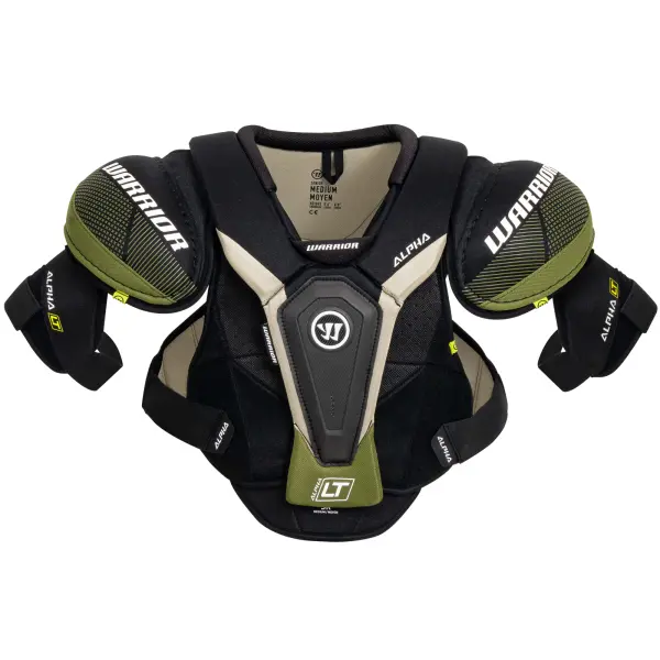 Warrior Alpha Lite Schulter Pad (L - Schwarz)