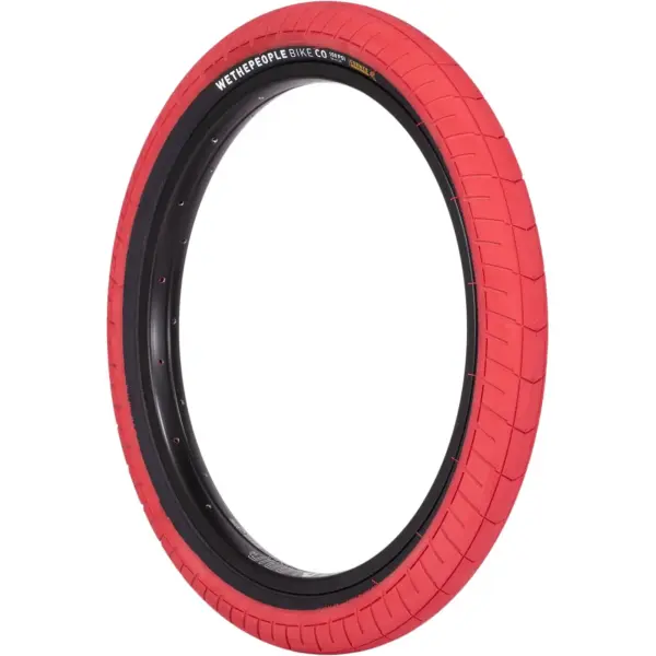 BMX Reifen Wethepeople Activate 100 PSI 20" (2.4" - Red /Black Sidewall)