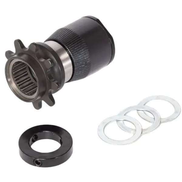 Wethepeople Helix BMX 9T Driver/Clutch Set (Schwarz - Right hand drive)