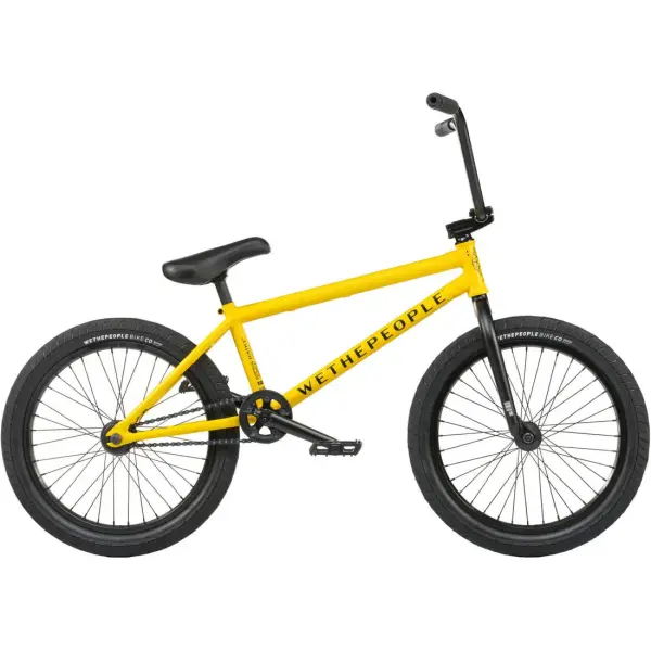 Freestyle BMX Rad Wethepeople Justice 20" (20.75" - Matt Taxi Yellow)