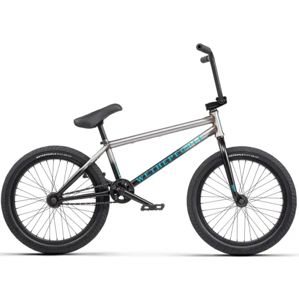 Freestyle BMX Rad Wethepeople Justice 20" (20.75" - Matt Black/Raw Fade)