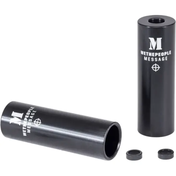 Wethepeople Message BMX Pegs (Schwarz)